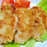 生姜焼き用豚肉でチーズはさみ揚げ焼き